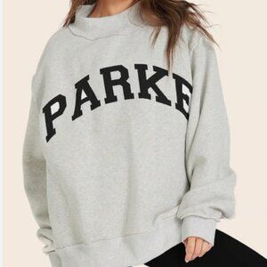 SET X PARKE REVERSIBLE VARSITY MOCKNECK - PARKE Heather Gray L/XL